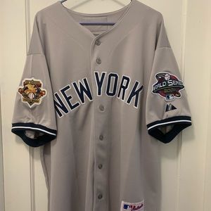 YANKEES authentic 2001 World Series road jersey